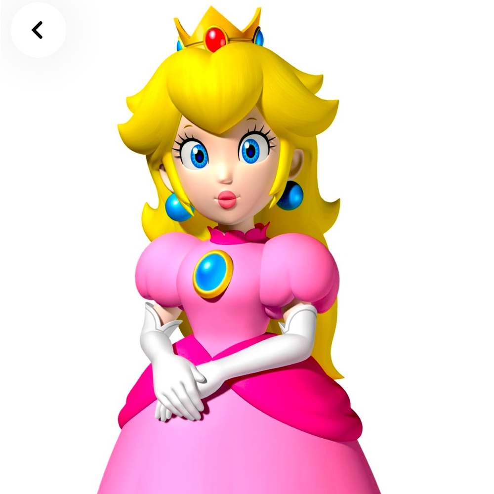 Princess Peach Clip on earrings